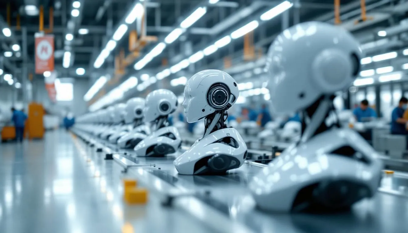 13 317 robots humanoïdes livrés en 2025, et 87 % viennent de Chine