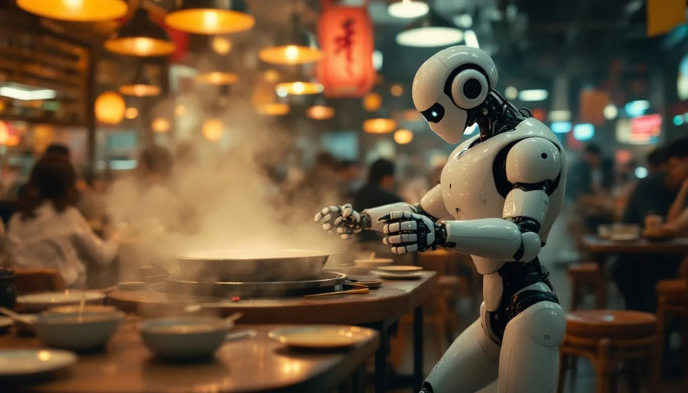 Un robot danseur pète les plombs dans un restaurant : trois employés pour le maîtriser