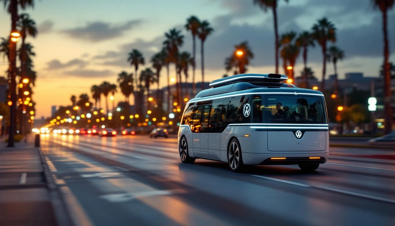 Votre prochain Uber à Los Angeles sera peut-être un VW sans chauffeur