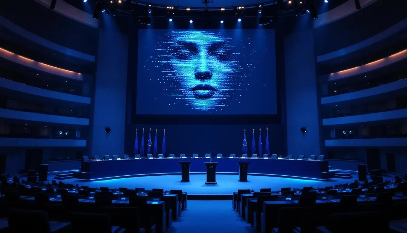 L&rsquo;UE interdit les images IA dans ses communications, pendant que Trump et Orban en abusent