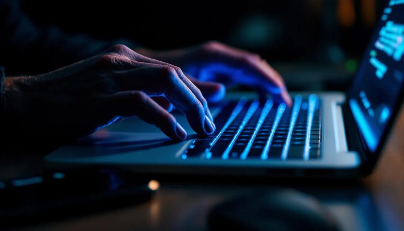 Le vrai site Microsoft, le vrai code, et c&rsquo;est le pirate qui entre